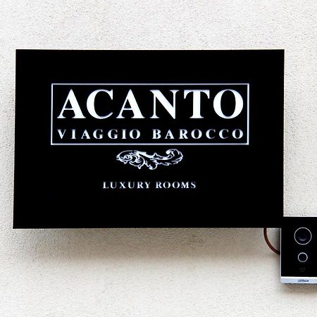 Acanto -Viaggio Barocco Ragusa Exterior foto